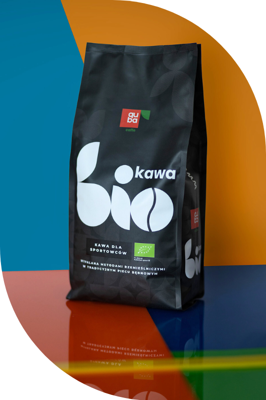 QUBA CAFFE Kawa ziarnista BIO DLA SPORTOWCÓW - 1 kg kawa-ziarnista-bio-dla-sportowcow-arabica-robusta-palarnia-kawy-quba-caffe