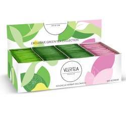 Herbata Veertea kolekcja Zielonych - 100 kopert