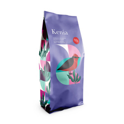 Kawa ziarnista Kenya AA Plus Kijani Kiboko 1 kg – Quba Caffe