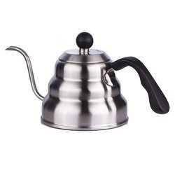 Czajnik konewka do dripa srebrny S/S 1000 ml