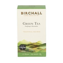 BIRCHALL Herbata zielona Green Tea 15 piramidek