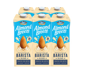 6x Napój migdałowy do kawy Almond Breeze Barista 1L
