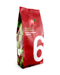 Kawa ziarnista No. 6  Sticky Chocolate z rzemieślniczej palarni Quba Caffe - 1kg
